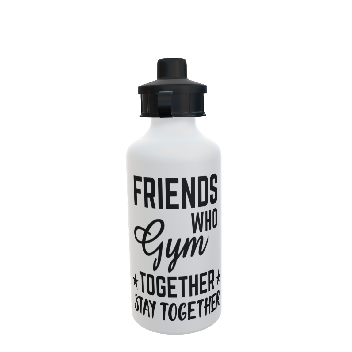 Gym Best Friends Water Bottle, Gift for friend, Work Out Buddy